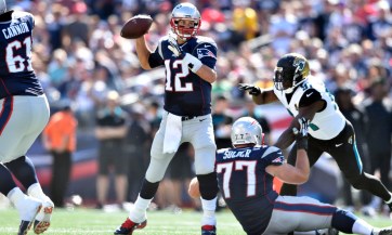 USP NFL: JACKSONVILLE JAGUARS AT NEW ENGLAND PATRI S FBN USA MA